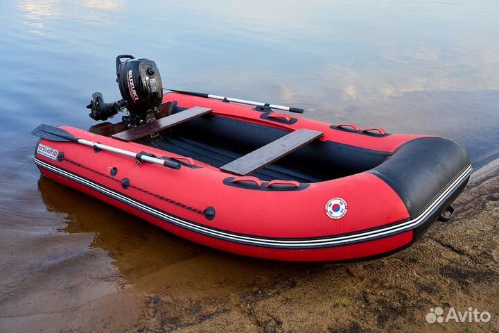 Лодка mishimo lite 360 (красная)