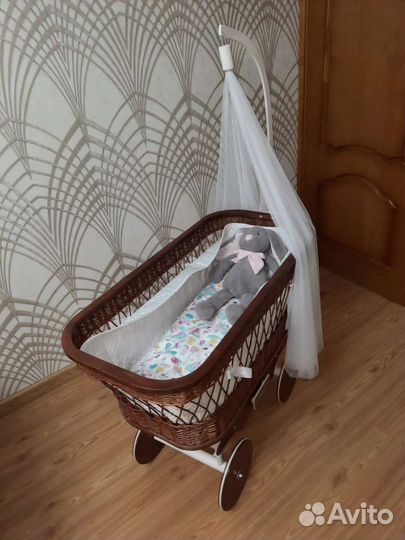 Люлька колыбель плетеная