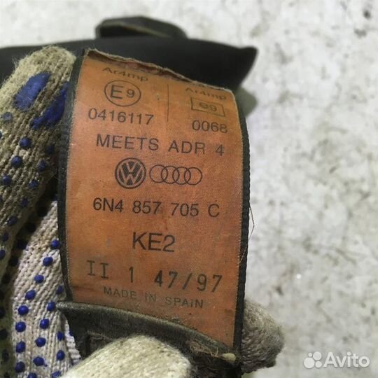 Ремень безопасности Фольксваген Поло