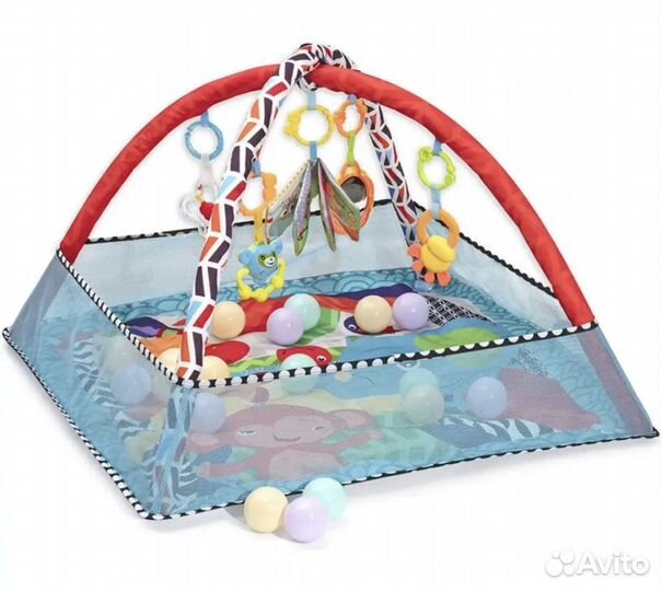 Детский развивающий коврик для новорожденных