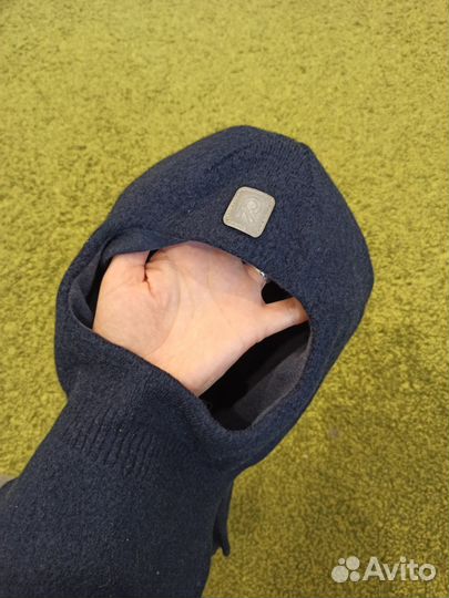 Шапка шлем для мальчика зимняя Reima 4-6 лет