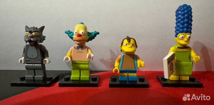 Lego minifigures Симпсоны и другие