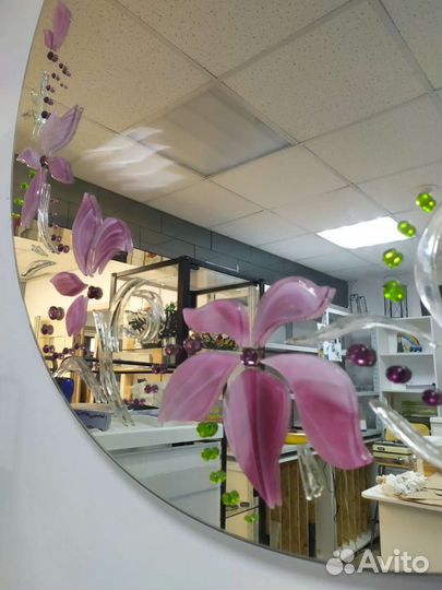 Зеркало фьюзинг. Витраж