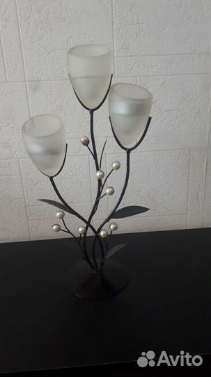 Подсвечник металлический