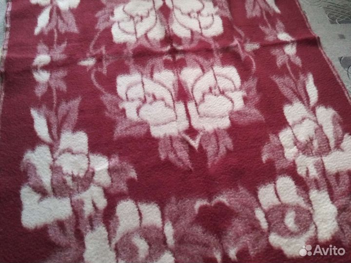 Одеяло верблюжье цвет бардо