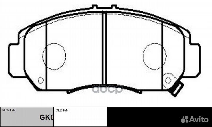 Колодки honda Accord viii (CO,CU),IX (CR),Civic