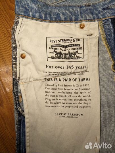 Джинсы levis 512 оригинальные