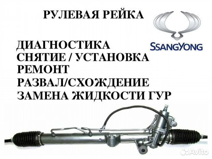 Рулевая рейка SsangYong Actyon