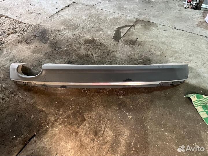 Диффузор на задний бампер Kia Optima