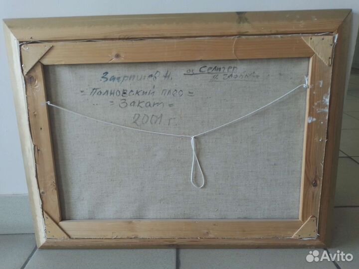 Картина маслом на холсте