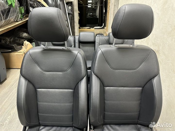 Салон в сборе кожа Mercedes ML GLE GL GLS W166