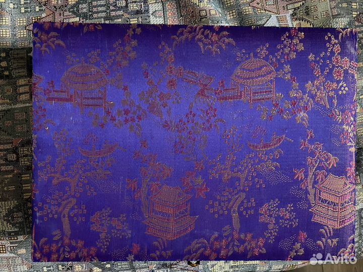 Набор фарворовой посуды китай чашки блюдца