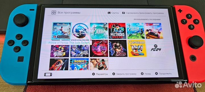 Nintendo switch oled 256 чип