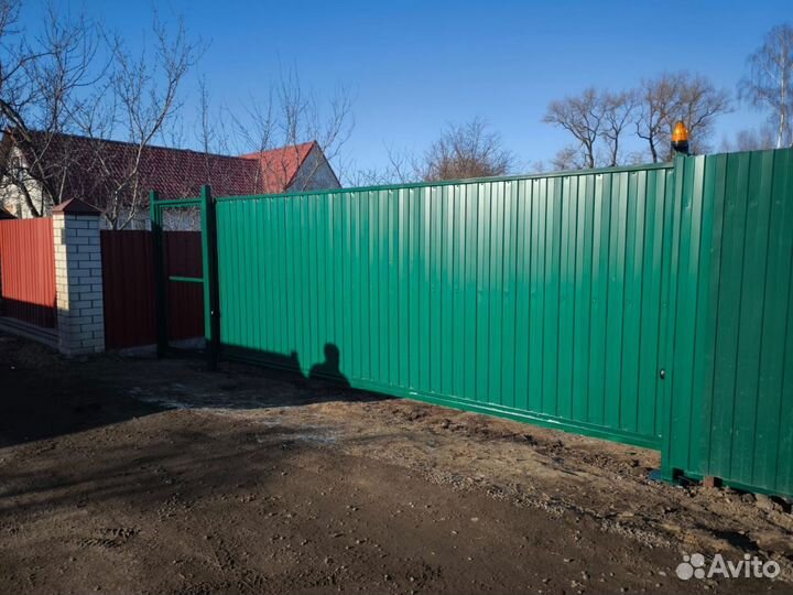 Ворота откатные автоматические