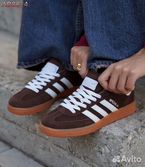 Кеды Adidas Spezial brown