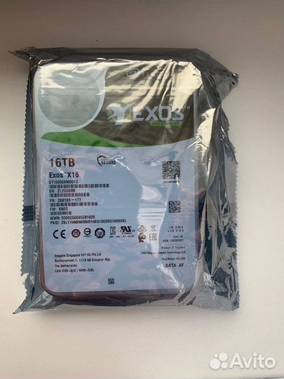 Жесткий диск Seagate Exos 4Tb