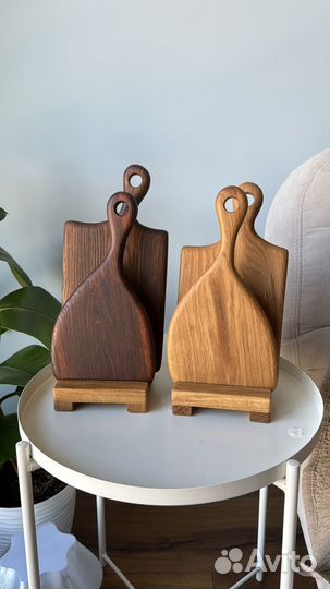 Разделочные доски из дерева ореха, дуба и ясеня