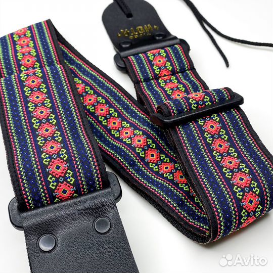 Ремень для гитары, жаккардовый 1221 TN5-002-RGB