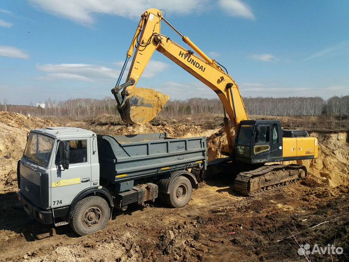 Стройматериалы Щебень Песок Перегной Горелик Глина