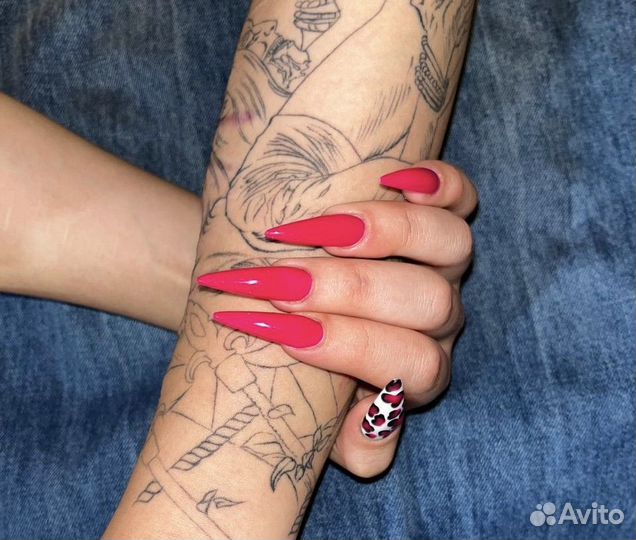 Наращивание ногтей на дому