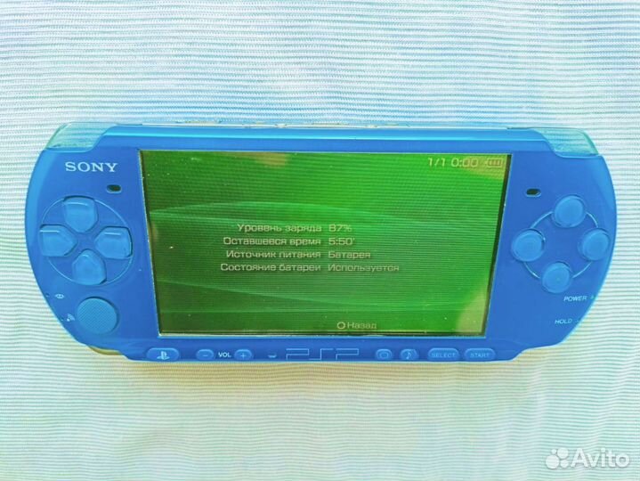 Sony PSP 3008 прошитая с играми