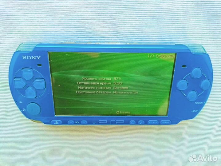 Sony PSP 3008 прошитая с играми