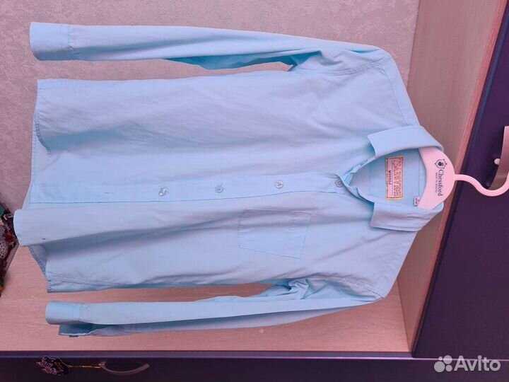 Рубашки на мальчика 134-140