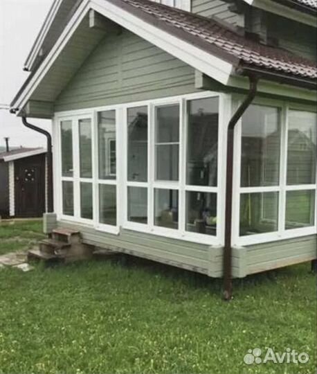 Тамбур из пластиковых окон