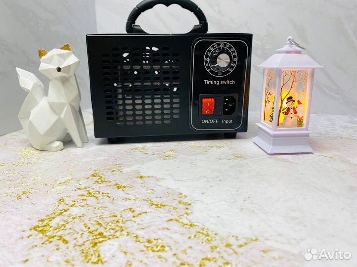 Озонатор воздуха 60 г генератор озона черный