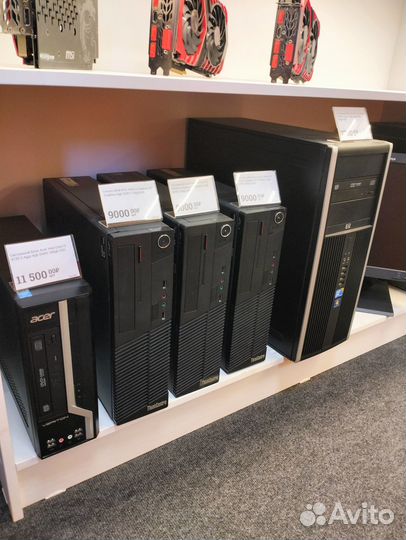 Офисный компьютер Core i3 с гарантией