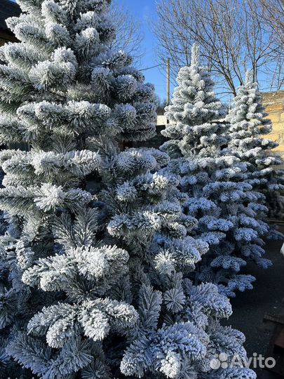 Ель искуственная заснеженная
