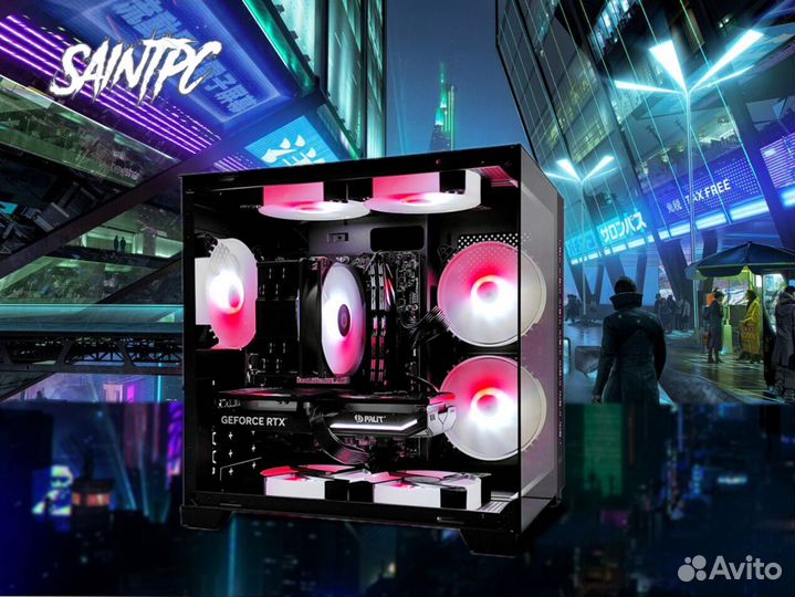 Игровой пк в сборе (С монитором и без )