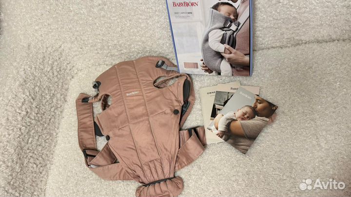 Слинг Эргорюкзак baby born для новорожденных