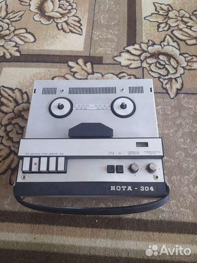 Катушечный магнитофон нота 304