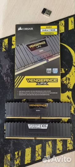 Оперативная память ddr4 Corsair 3600
