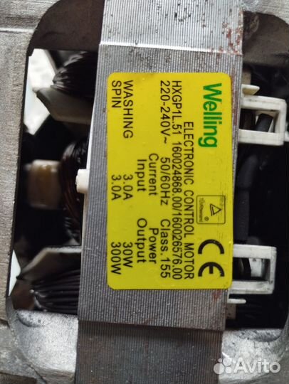 Двигатель для стиральной машины аристон / индезит