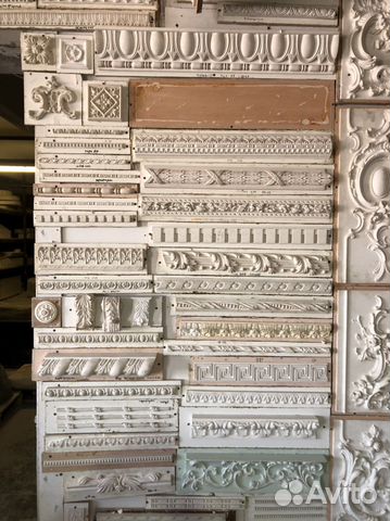 Лепнина из гипса, розетки, карнизы, молдинг