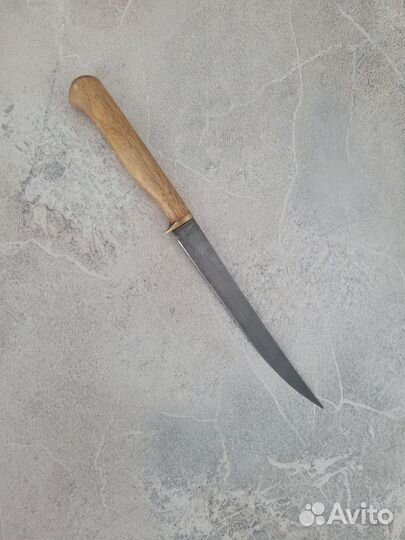 Нож филейный дамаск