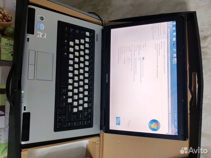 Ноутбук toshiba для работы