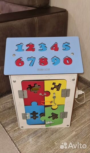 Бизиборд домик большой