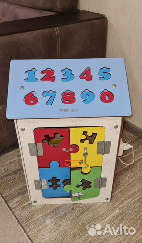 Бизиборд домик большой