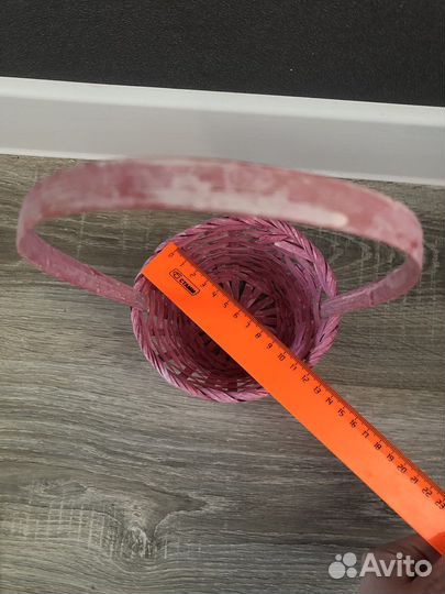 Корзина плетеная