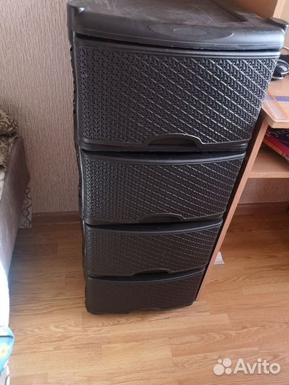 Комод детский пластиковый