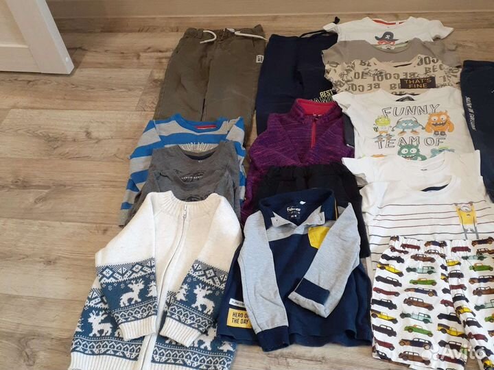 Детские вещи пакетом на мальчика