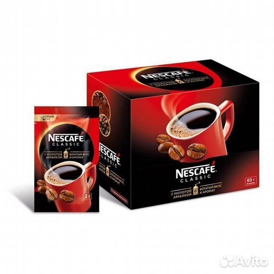 Растворимый кофе Nescafe Classic 2 г