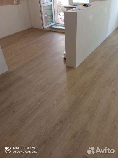 Укладка напольных покрытий