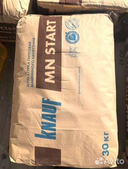 Штукатурка гипсовая мн Старт кнауф knauf