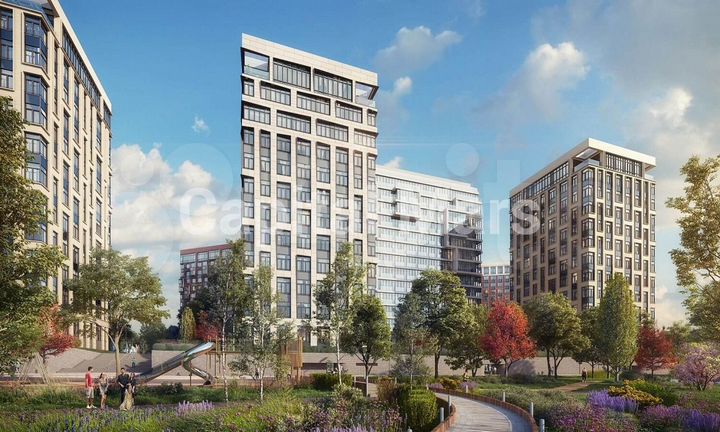 Своб. планировка, 38,3 м², 1/12 эт.