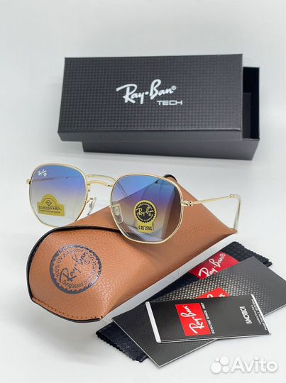 Солнцезащитные очки Ray Ban стекло