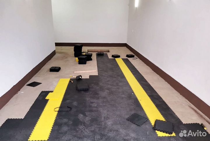 Модульное покрытие для гаража